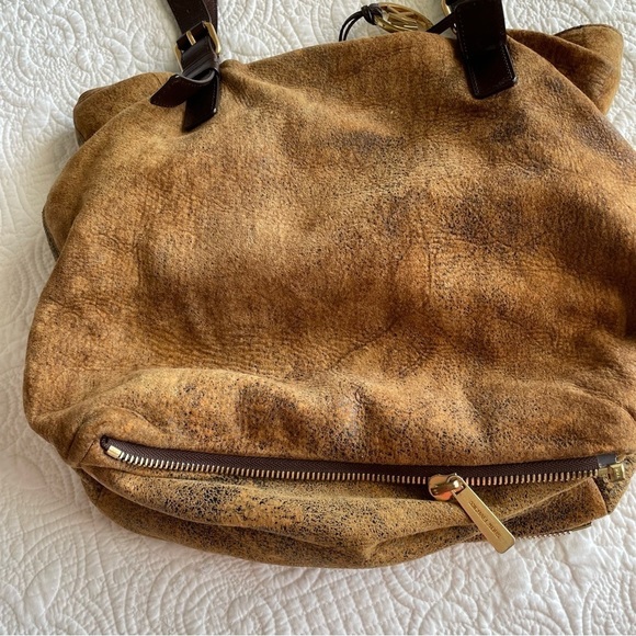 Michael Kors Jessica North-South Tote brown distressed - Picture 6 of 8